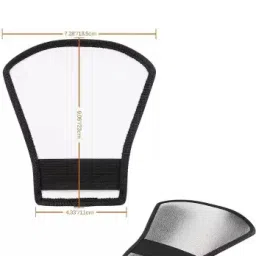 Kate camera flash mini card silver/white (PACK OF-2) CAMERA FLASH Diffuser image 4