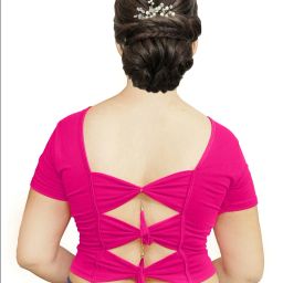 Round Neck Women Blouse-image-95