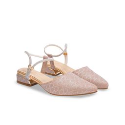 Stylestry Textured Block Pumps-42