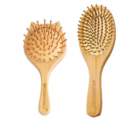 OROSSENTIALS Set Of 2 Wooden Hair Brush-73