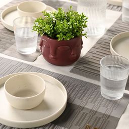 MARKET99 Cream & Green 6 Pieces Table Placemats-image-49