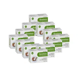 Dextron Set Of 12 Glutathione Soap With Coconut For Skin Brightening - 75 g Each-11
