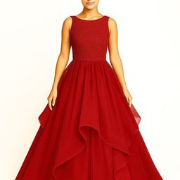 TILISM Women Embellished Gown Maxi Dress-image-30