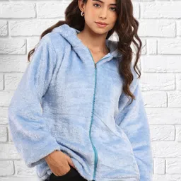 69 FASHION STREET Women Lightweight Denim Jacket-image-72