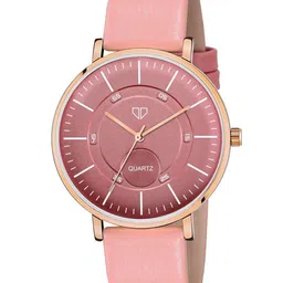 Walrus Women Brass Dial & Textured Straps Analogue Watch WWTW-VENICE-IV-121217D-image-96