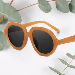 Peter Jones Eyewear Unisex Oversized Sunglasses with UV Protected Lens-50