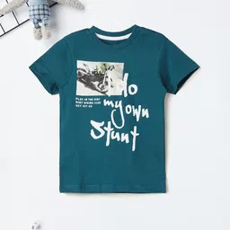 max Boys Typography Printed Applique T-shirt-picture-16