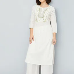 max Women Yoke Design Extended Sleeves Gotta Patti Anarkali Kurta-54