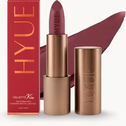 HYUE Velvet Kiss Matte Lipstick Long-Wear With Jojoba Seed Oil - Mauve-It-picture-26