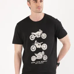 TVS Unisex Printed Applique T-shirt-image-87