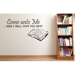 LANSTICK Black & Cream Book with quotes Wall Sticker-image-20