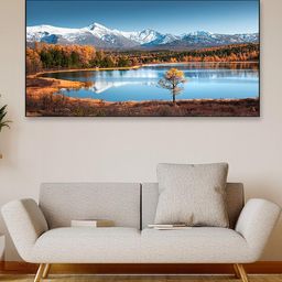 DEKORSTATION Blue Canvas Wall Art-image-62