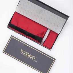 Tossido Men Floral Woven Design Cotton Stole-image-32