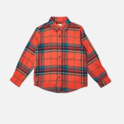 Pepe Jeans Boys Spread Collar Tartan Checked Cotton Casual Shirt-image-50
