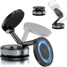 FKU Magnetic Phone Holder for All Smartphones,Cars, Trucks,Home,Gym Mobile Holder-image-2
