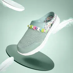 Hopits Girls Printed Mules-picture-22