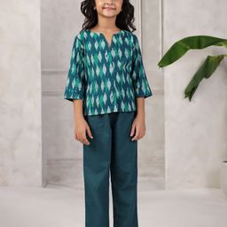 SANSKRUTIHOMES Girls Printed Night suit-image-34