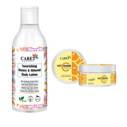 CARET ORGANIC Set Of 2 Body Lotion-150ml & Nourishing Cream-100g-11