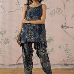 InWeave Printed Tunic & Trousers Co-Ord Set-picture-1