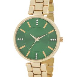 FROZIL Women Round Dial & Stainless Steel Straps Analogue Watch CK-GREEN-2BR-image-120