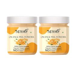 Newsio Set Of 2 Pure & Natural Orange Powder Controls Excess Oil - 100 g Each-18