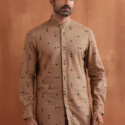 trueBrowns Quirky Printed Cotton Straight Kurta-picture-14