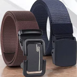 Metronaut Men Textured 2 Belt-image-51