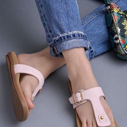 Stylestry Girls Open Toe Flats-image-57