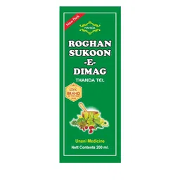 MAHIDA AND SONS Roghan Sukoon-E-Dimaag Thanda Tel - 200 ml-24