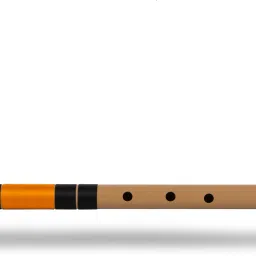 PVC Fiber D Sharp Bansuri Double Base Octave Left Handed 31 inches PVC Flute-10