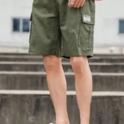 StyleCast Men Regular Fit Above Knee Cargo Shorts-image-67