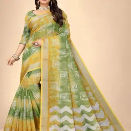 Abhilasha Printed Pure Cotton Maheshwari Saree-14