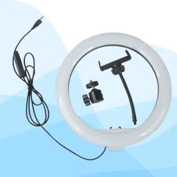 SRIGEETA Ring Light 10 Inch with Phone Mount for Makeup and Video Calls Ring Flash-image-79