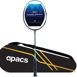 apacs Rage 7 Speed Blue Unstrung Badminton Racquet-picture-21