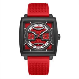 Lee Cooper Men Brass Dial & Straps Analogue Multi Function Watch LC08065.688-6