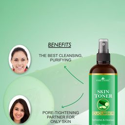Park Daniel Set Of 3 Cucumber Skin Toner For Hydration - 100 ml Each image 3
