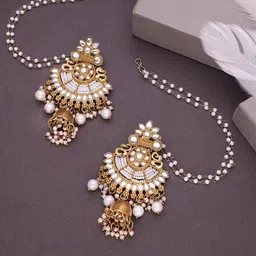Brado Jewellery Contemporary Chandbalis Earrings-image-87