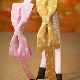 Stoln Girls Set of 2 Bow Hairbands-72