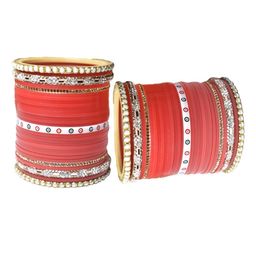 fitonrist Set Of 2 Stone Studded Bangle-image-42