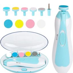 Premium Baby Nail Trimmer Kit for Kids Safe Electric Baby Nail Cutter-Multicolor-19