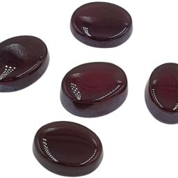 Sahiba Gems Maroon Cut Natural Agate Gemstone-image-38