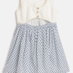 Chicco Print Fit & Flare Dress-image-45