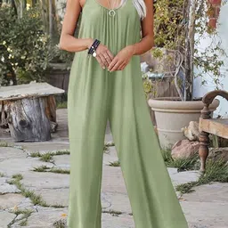 Stylecast X KPOP Women Shoulder Straps Solid Basic Jumpsuit-picture-18
