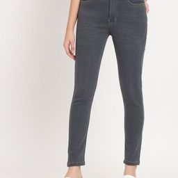 CORSICA Women Jean Skinny Fit Mid-Rise Light Fade Stretchable Jeans-image-75