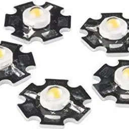 0 pcs of 3 Watt SMD LED Diode Bulb Lamp with Heatsink (White) Electronic Components Electronic Hobby Kit-picture-23