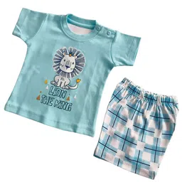 BAESD Boys Printed T-shirt with Shorts-47