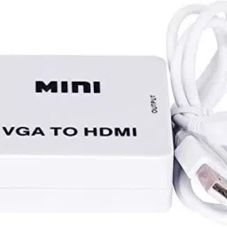BALRAMA Mini VGA to HDMI Converter Adapter, Compatible for Laptop, Desktop, Computer. USB Adapter-picture-15