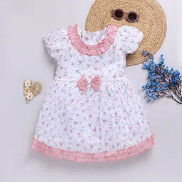 MIMINO Floral Print Fit & Flare Dress-image-5