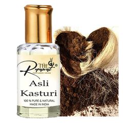 THE RUPAWAT Perfumery House Asli Kasturi 100% Natural & Pure Alcohol Free Attar- 12 ml-53