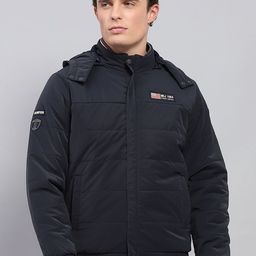 Monte Carlo Men Hooded Solid Casual Padded Jacket-57